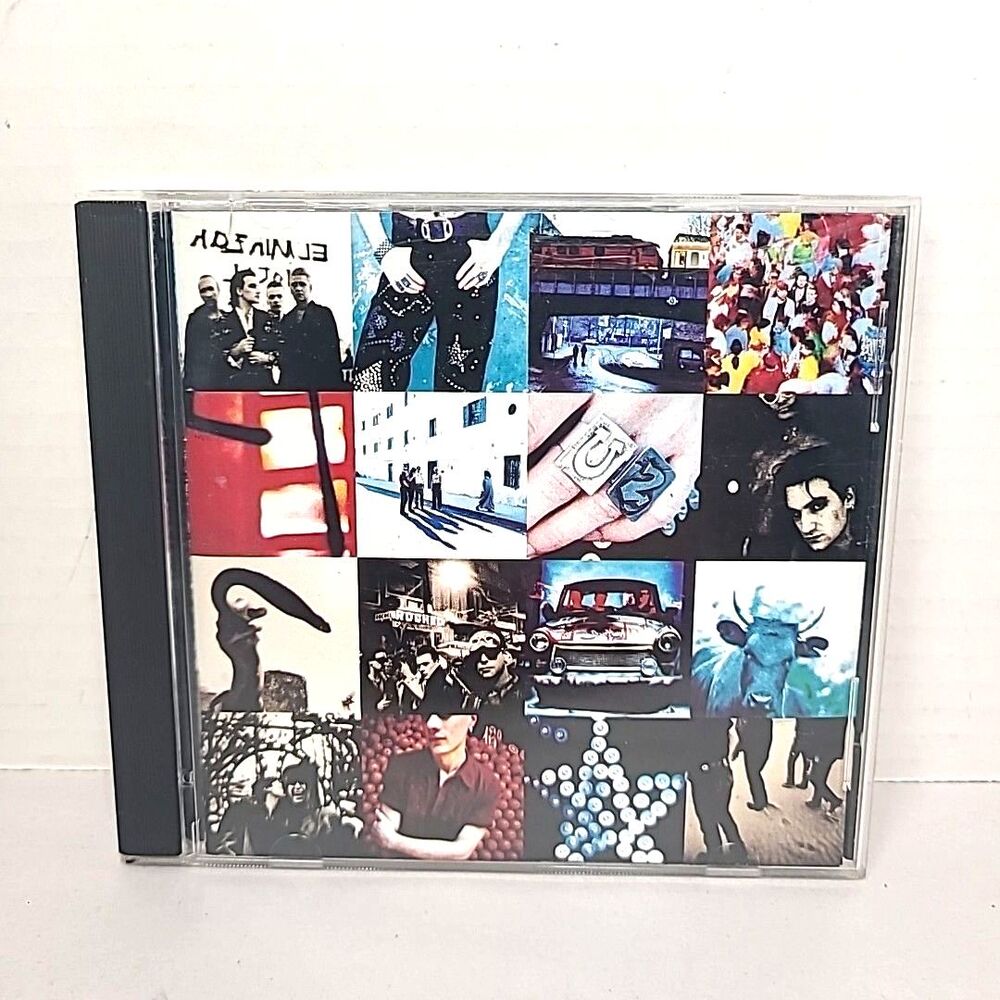 U2 Achtung Baby 1991 Island Records I2 10347 CD